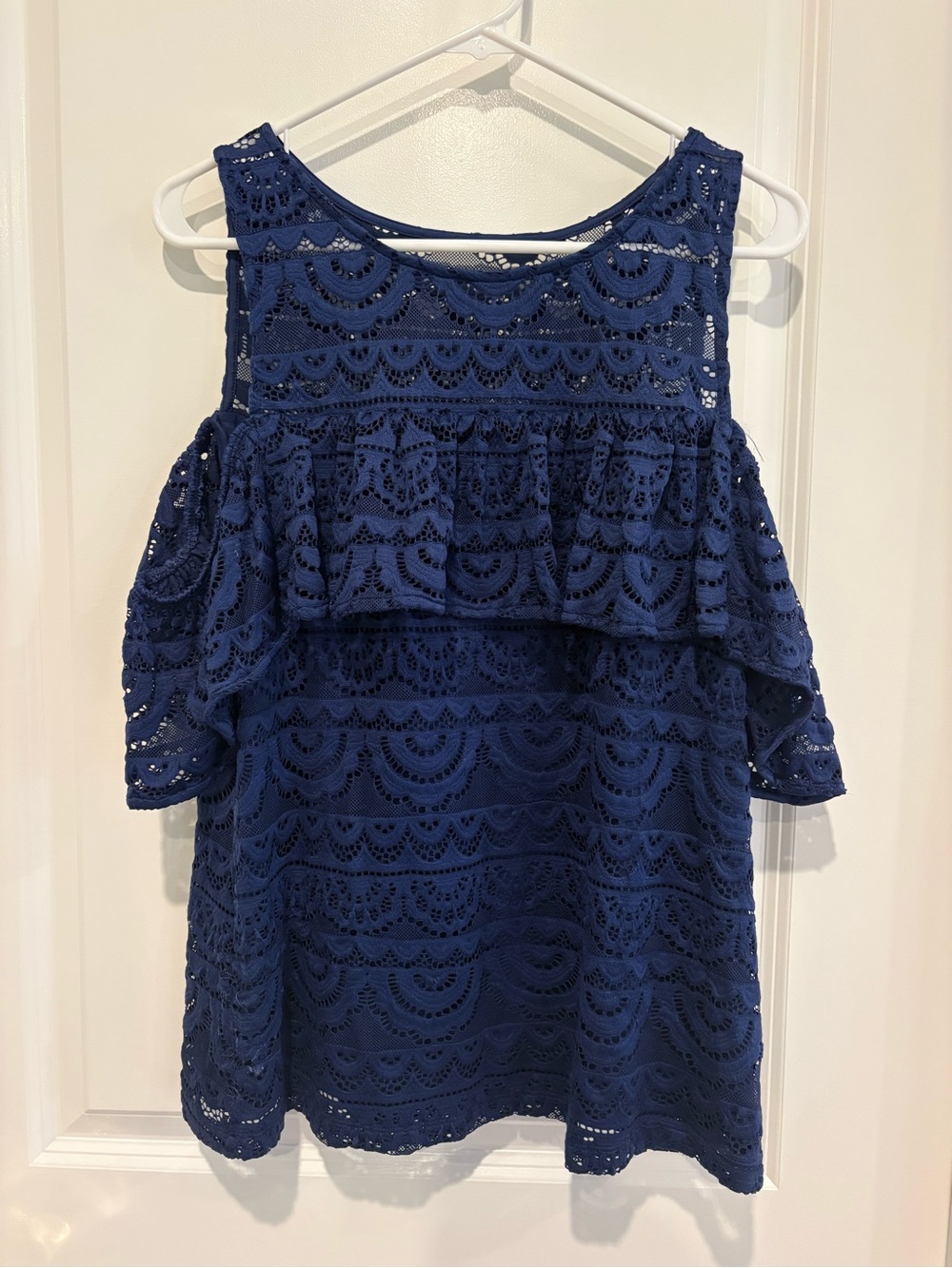 Lilly Pulitzer Lyra Top Navy Women’s Size L